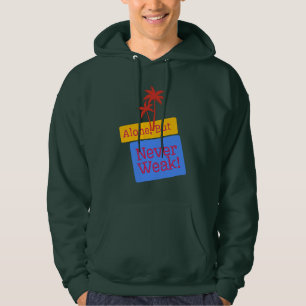 Veste À Capuche Seul, Mais Jamais Faible - Forte Inspiration Arbre