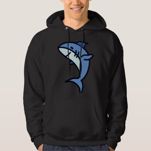 VESTE À CAPUCHE SHARK SHARK FOR YOU AND YOUR FRIENDS (Devant)
