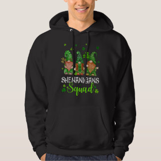 Veste À Capuche Shenanigan Squad St Patrick Day Gnomes Fier Irland