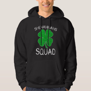 Veste À Capuche Shenanigans Squad Irish Funny Saint Patricks Day