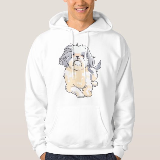 Veste À Capuche Shih Tzu (Devant)