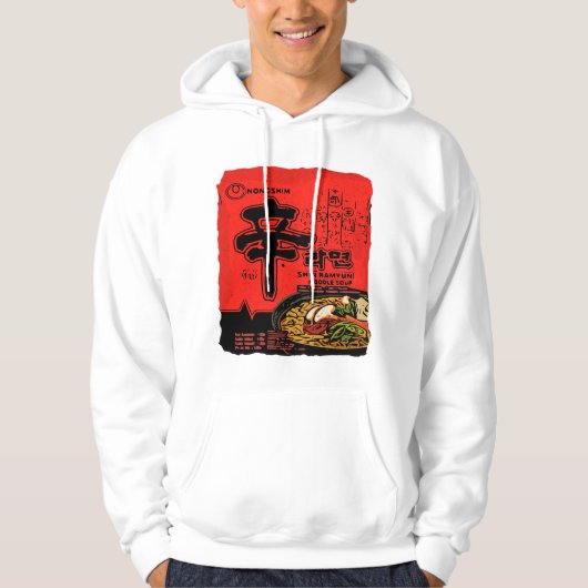 Veste À Capuche Shin Ramyun Coréen Ramen (Devant)