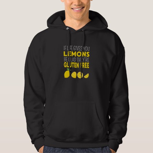 Veste À Capuche Si la vie vous donne des citrons     Fruit sans gl (Devant)