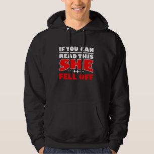 Veste À Capuche Si Vous Pouvez Lire Cela Elle Est Tombée De Funny
