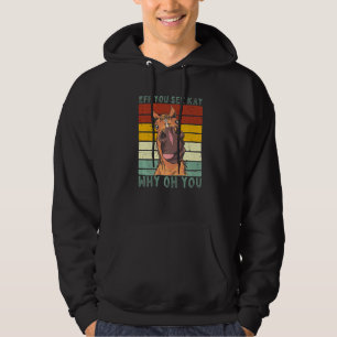 Veste À Capuche Si Vous Voyez Kay Pourquoi Oh Vous Avez Vintage De