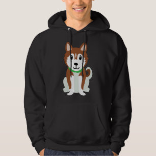 Veste À Capuche Siberian Husky Pour Maman Papa Siberian Husky Prop