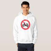 VESTE À CAPUCHE SIGNE DE LA ROUTE AUTOBTO (Devant entier)