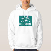 VESTE À CAPUCHE SIGNE DE LA VOIE PISTE À VÉLO PISTE À VÉLO (Devant)