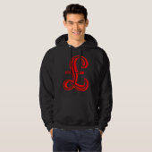Veste À Capuche Signe Livre - Rouge (Devant entier)