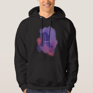 Veste À Capuche SIGNE Zodiaque Pisces Anniversaire Horoscope Astro