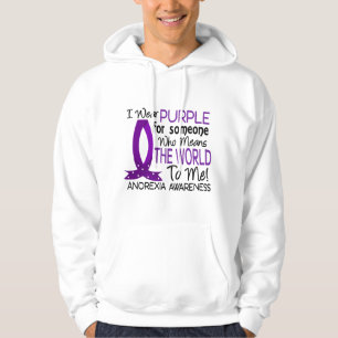 Veste À Capuche Signifie le monde à moi anorexie