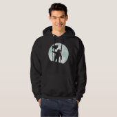 Veste À Capuche Silhouette d'astronaute (Devant entier)