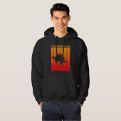 Veste À Capuche Silhouette de l'ombre de Stégosaure au coucher du  (Devant entier)