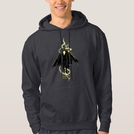 Veste À Capuche Silhouette noire Adam Lightning (Devant)