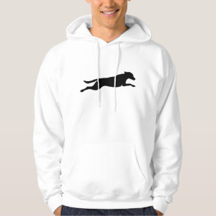 Veste À Capuche Silhouette sautante de chien