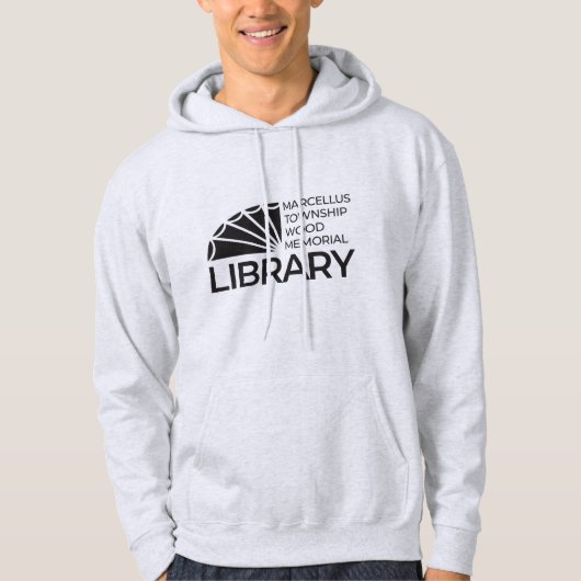 Veste À Capuche Simple Library Sweatshirt (Devant)