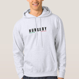 Veste À Capuche Simple moderne hongrie hongrie Drapeau Souvenir