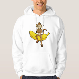 Veste À Capuche Singe à la banane
