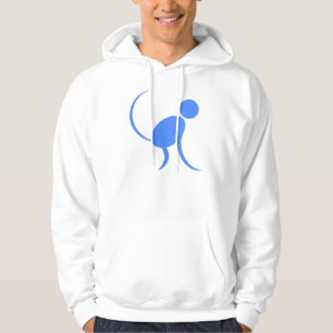 Veste À Capuche Singe bleu