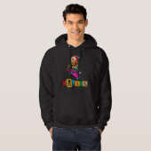 Veste À Capuche Skateboard Nirvana Skelton (Devant entier)