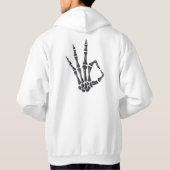 Veste À Capuche Skeleton Art Hoodie (Dos)