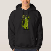 Veste À Capuche skeleton dab dabbing rex (Devant)