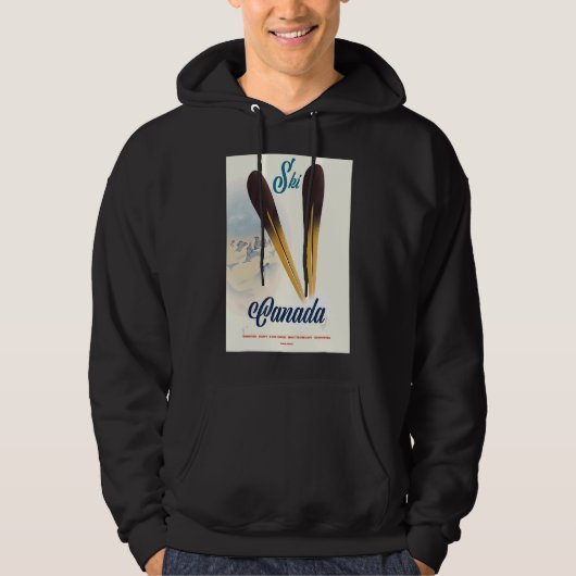 Veste À Capuche Ski Canada (Devant)