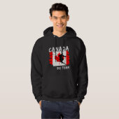 Veste À Capuche Ski Canada (Devant entier)