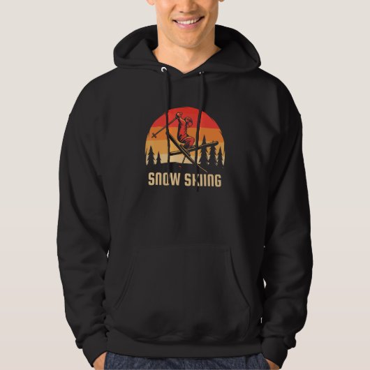 Veste À Capuche Ski De Neige (Devant)