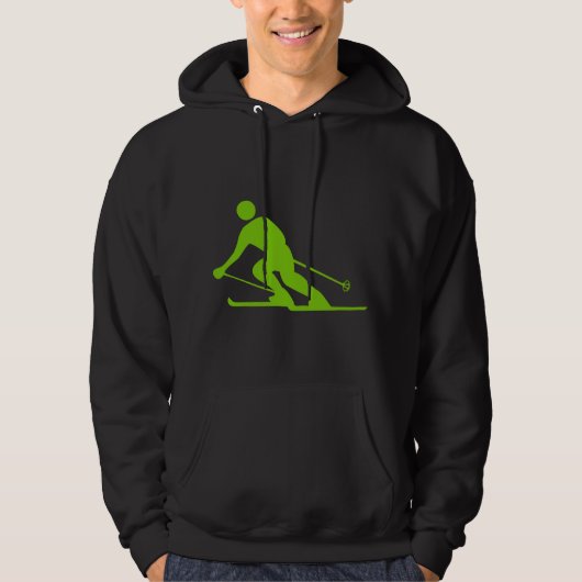Veste À Capuche Ski - Martian Green (Devant)