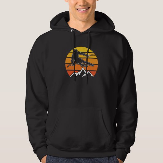 Veste À Capuche Ski Rétro (Devant)