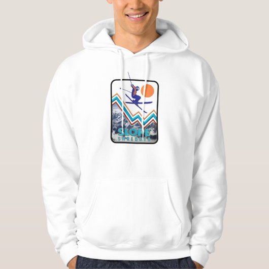 Veste À Capuche Ski sur neige (Devant)