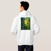 Veste À Capuche "Sleek Loin Design Jacket : A Fusion of Style et F (Dos entier)