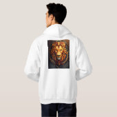 Veste À Capuche "Sleek Loin Design Jacket : A Fusion of Style et F (Dos entier)