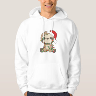 Veste À Capuche Sloth Christmas Winter Animaux Slots