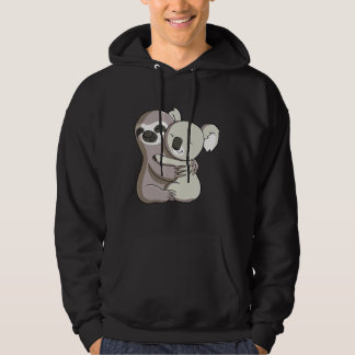 Veste À Capuche Sloth Et Koala Hug