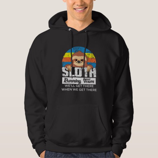 Veste À Capuche Sloth Runner Team Runner Runout Workout (Devant)