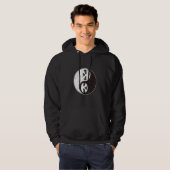 Veste À Capuche Sloth Yin Yang (Devant entier)