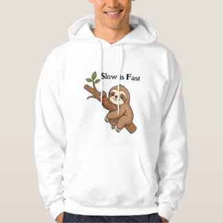 Veste À Capuche Slow is Fast Sloth