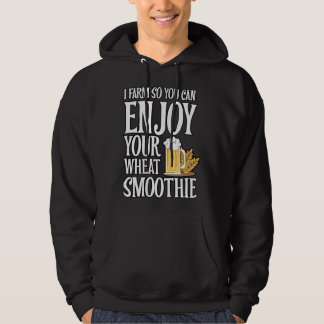 Veste À Capuche Smoothie de blé Fiers agriculteurs locaux  Agricul