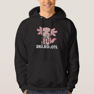 Veste À Capuche Snaxolotl Axolotl Amateurs de doux animaux Popcorn