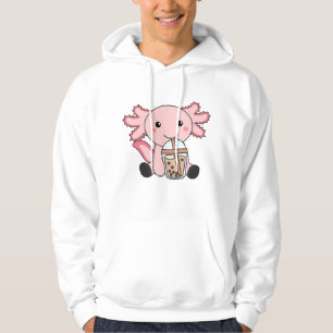 Veste À Capuche Snaxolotl Axolotl Amateurs de thé à bulles Animaux