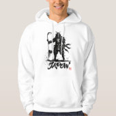Veste À Capuche Snowboard Brush Art - Standing Samurai snowboard (Devant)