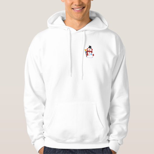 Veste À Capuche Snowman (Devant)