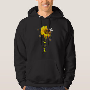 Veste À Capuche Soeur Bees Tournesol Qu'Il Soit Flower Soeur Day
