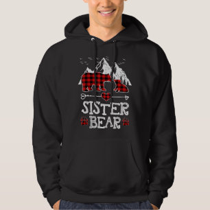 Veste À Capuche Soeur Ours Rouge Buffalo plaqué Soeur Ours Pyjama