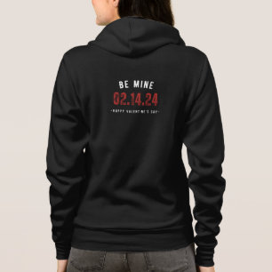 Veste À Capuche Sois À Moi ! 02.14.24. Heureuse Sainte-Valentin