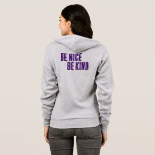 Veste À Capuche Sois Gentil, Sois Un T-Shirt Gentil