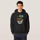 Veste À Capuche Sois Lazy Be Sloth (Devant entier)