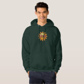 Veste À Capuche Soleil Heureux (Devant entier)